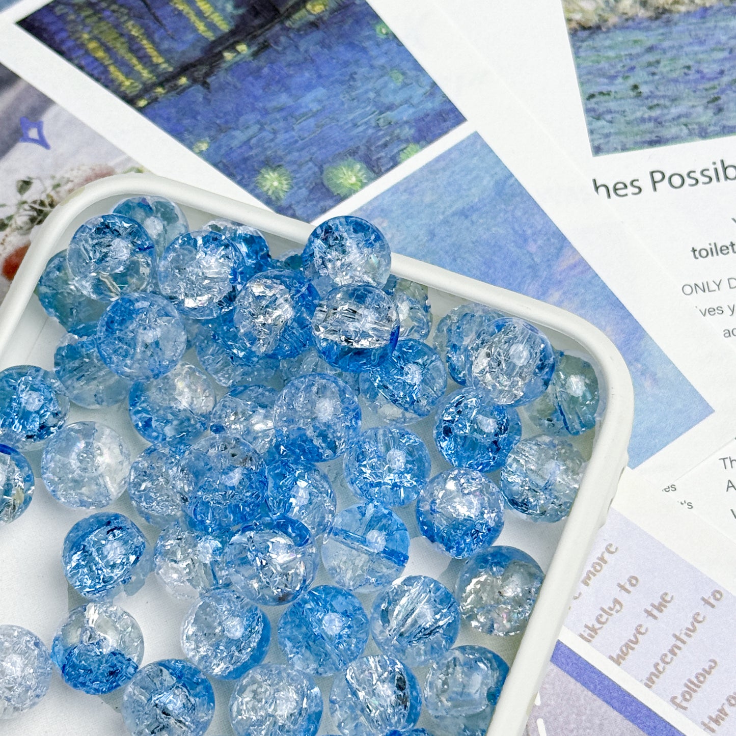 DIY Glass Beads Lucky Bags - Open in Live